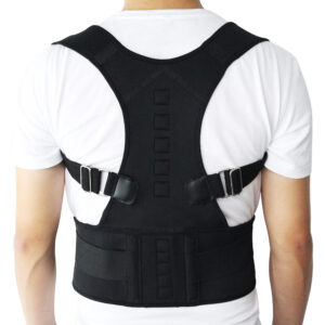 Adjustable Magnetic Posture Corrector Corset Back Men Body Shaper Brace Back Shoulder Belt Lumbar Support