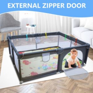 71 X 59 Baby Playard Cloth Playpen Removable Enclosures For Indoor And Outdoor Use Care For Children And Pets